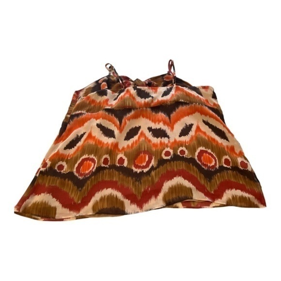 Lane Bryant Women’s Tie Front Multi Color Spaghetti Strap Top Size 26 - Picture 5 of 5